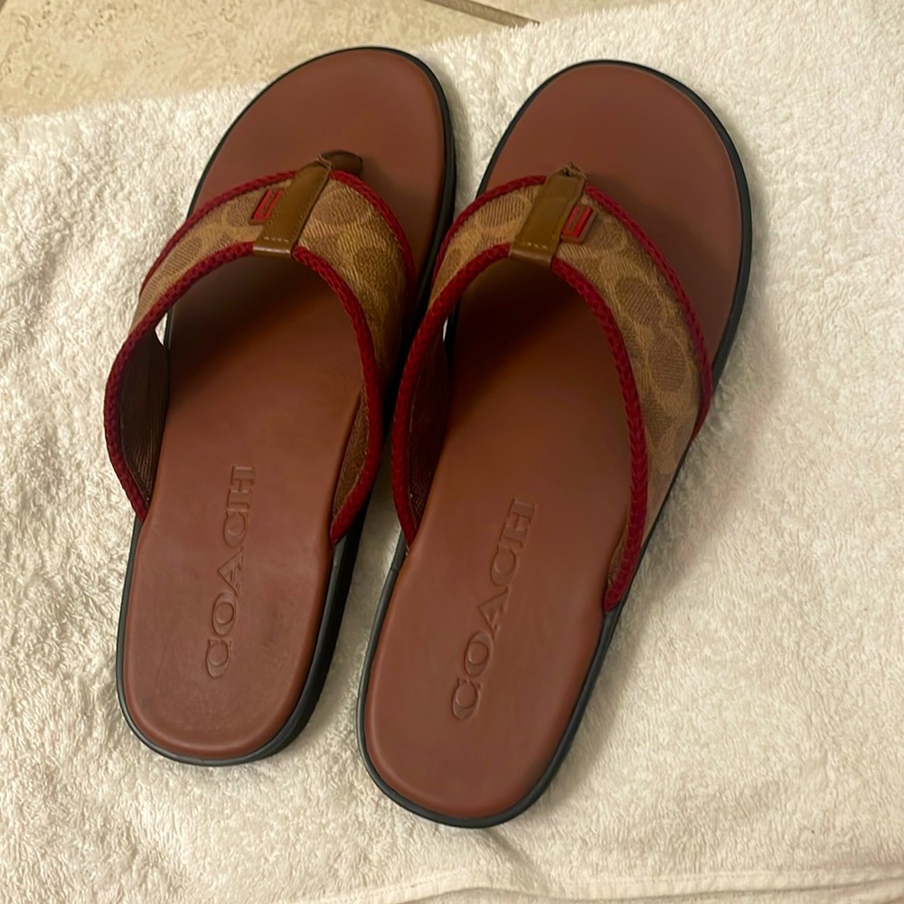 Coach sandals size 11